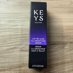 Keys Soulcare Let Me Glow Illuminating Serum Golden Aura 5ml 0.17oz Mini Travel